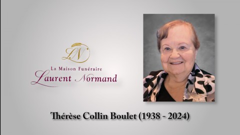 Thérèse Collin Boulet (1938 - 2024)