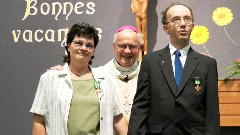 Le Mérite diocésain remis à Dominique Thiboutot et à Jacinthe Pelletier