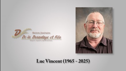 Luc Vincent (1965 - 2025)