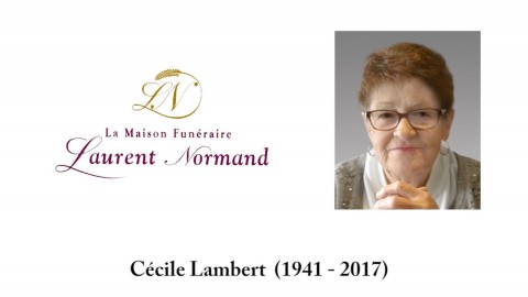 Cécile Lambert (1941 - 2017)
