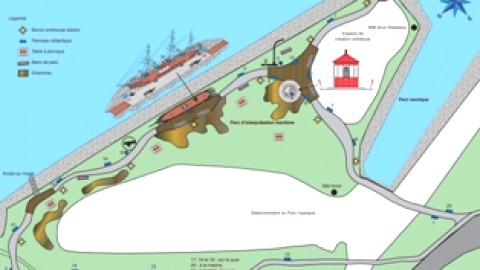 Le parc d'interprétation maritime continue à prendre forme