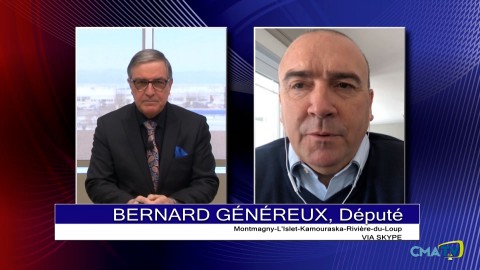 Entrevue - Bernard Généreux -17 mars 2020