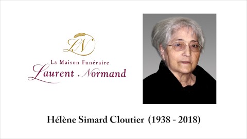 Hélène Simard Cloutier  (1938 - 2018)