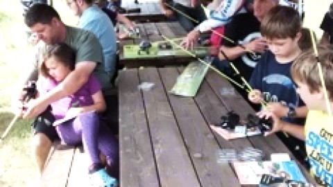 Des jeunes sont initiés à la pêche sportive à la ZEC Chapais