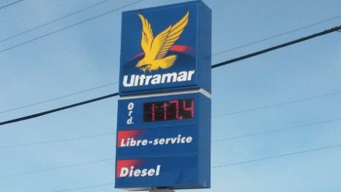 L'essence à 1,17 $ à Montmagny