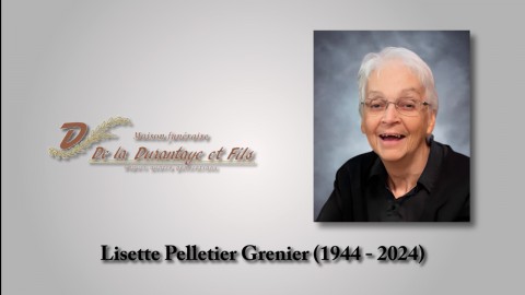 Lisette Pelletier Grenier (1944 - 2024)