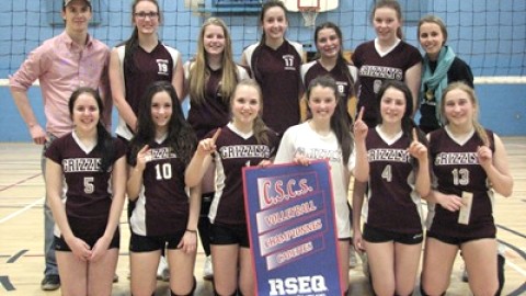  C'était en fin de semaine dernière, le championnat local de volley-ball de la Commission scolaire de Côte-du-Sud