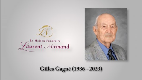 Gilles Gagné (1936 - 2023)