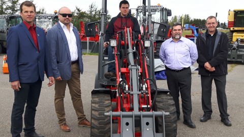 Lancement de la marque Weidemann chez le Groupe coopératif Dynaco à La Pocatière