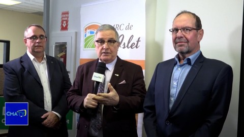 Entrevue - Pierre Roy (prés. C. Desjardins du Nord de L'Islet) & Ghislain Deschênes (maire de St-Aubert) - 16 janvier 2025