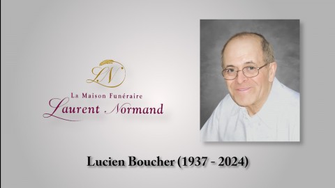 Lucien Boucher (1937 - 2024)