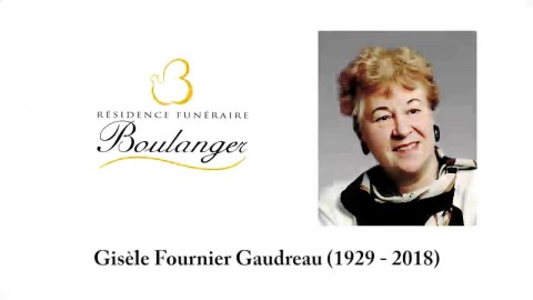 Gisèle Fournier Gaudreau (1929 -  2018)
