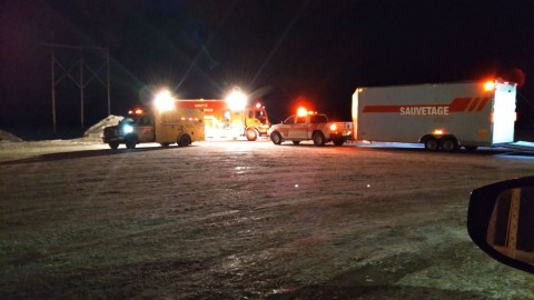 Accident de motoneige avec blessé mineur à Montmagny