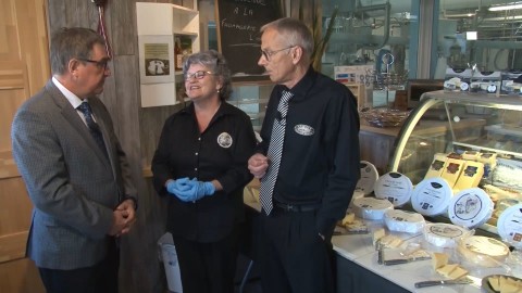 Entrevue - Daniel Leduc et Michelle Beaulieu, Fromagerie de l'Isle-aux-grues - 10 juin 2019