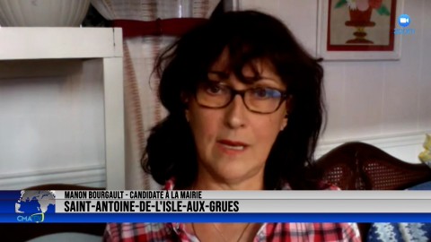 Entrevue - Manon Bourgault, candidate à la mairie de Saint-Antoine-de-l'Isle-aux-grues - 1 novembre 2021