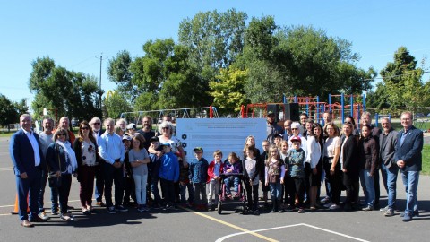 L’École Beaubien inaugure sa cour d’école adaptée 