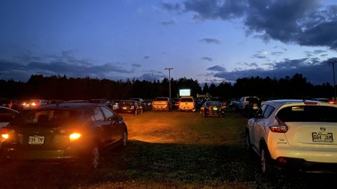 Un beau succès pour le ciné-parc à Saint-Pamphile!