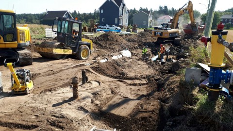 Réfection de la 14e rue Bérubé, à La Pocatière