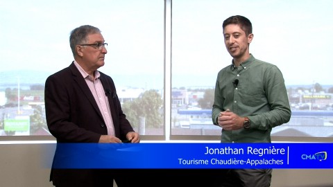 Entrevue - Jonathan Regnière de Tourisme Chaudière-Appalaches - 29 août 2024