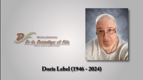 Doris Lebel (1946 - 2024)