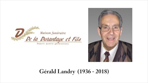 Gérald Landry  (1936 - 2018)
