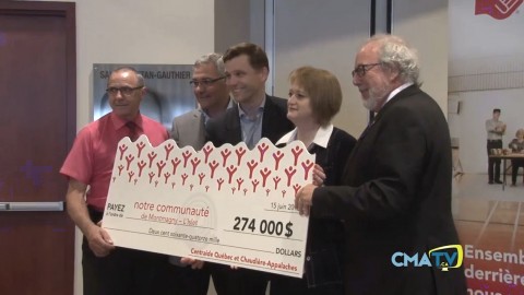 Centraide investit 274 000 $ dans les MRC de Montmagny et de L’Islet