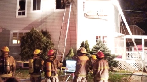 Incendie sur la 3e avenue à Montmagny