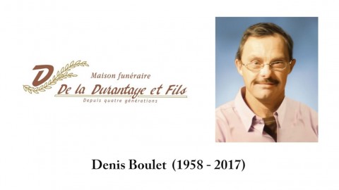 Denis Boulet (1958 2017)