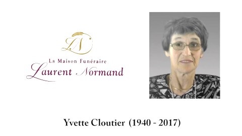 Yvette Cloutier (1940 - 2017)