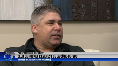 Entrevue - Pierre Bouffard, Président du club de hockey l'Everest - 18 février 2022