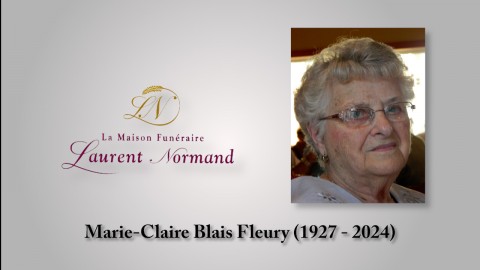 Marie-Claire Blais Fleury (1927 - 2024)