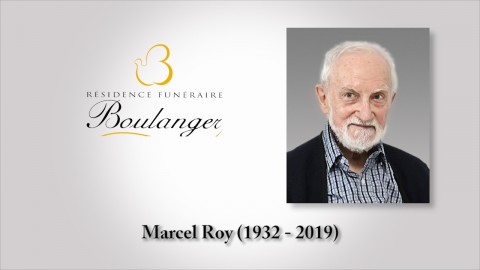 Marcel Roy (1932 - 2019)
