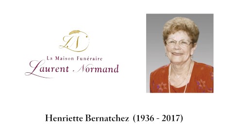 Henriette Bernatchez (1936 - 2017)