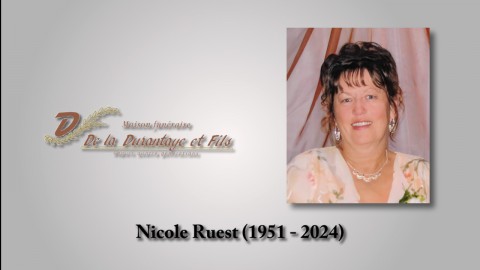 Nicole Ruest (1951 - 2024)