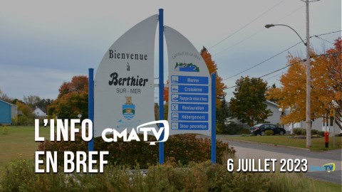 L'Info CMATV en bref du 6 juillet 2023