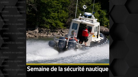 C’est la semaine de la sécurité nautique