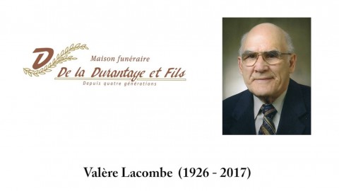 Valère Lacombe (1926 - 2017)