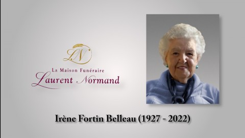 Irène Fortin Belleau (1927 - 2022)