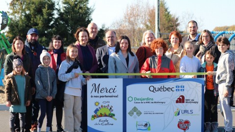 La cour de l’école primaire de la Colline complètement réaménagée 