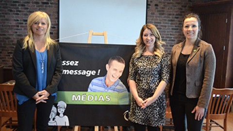 Cindy Simard soutient l'option Médias du Cégep de La Pocatière