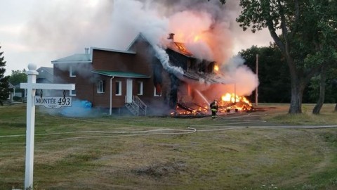 Feu mortel à Berthier-sur-Mer