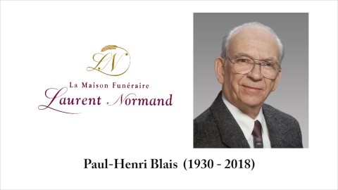 Paul-Henri Blais (1930-2018)