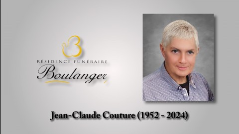 Jean-Claude Couture (1952 - 2024)