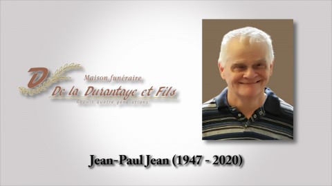 Jean-Paul Jean (1947 - 2020)