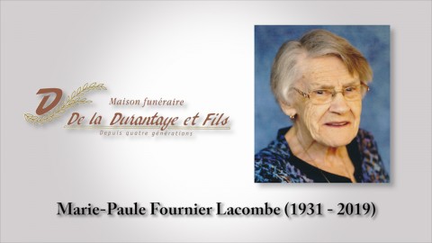 Marie-Paule Fournier Lacombe (1931 - 2019)