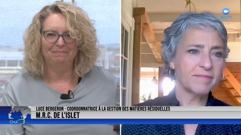 Entrevue - Luce Bergeron, Coordonnatrice à la gestion des matières résiduelles de la MRC de L'Islet - 12 juillet 2023