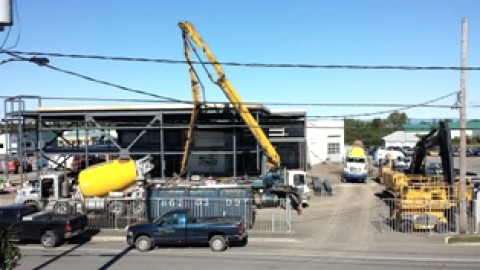 Les travaux progressent chez Kamouraska-Chrysler de St-Pascal