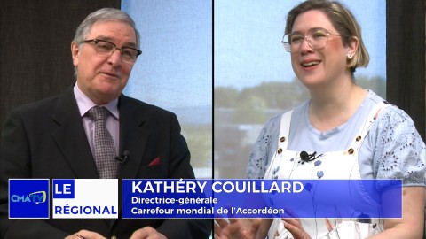 Entrevue - Kathéry Couillard, dir.-gén. du Carrefour mondial de l'Accordéon - 4 juin 2025
