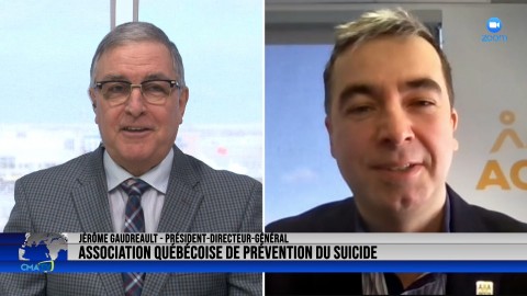 Entrevue - Jérôme Gaudreault, Pdg de l'Association québécoise de prévention du suicide - 8 février 2023