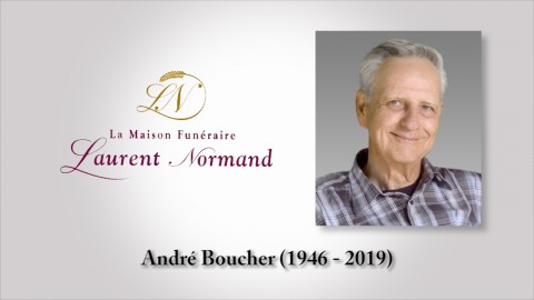 André Boucher (1946 - 2019)